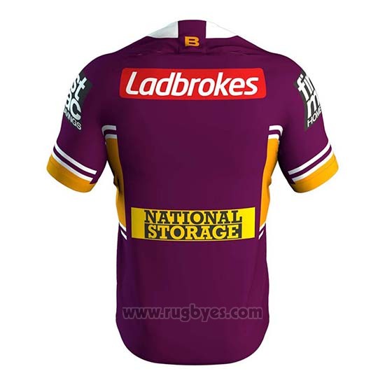 Camiseta Brisbane Broncos Rugby 2019 Local